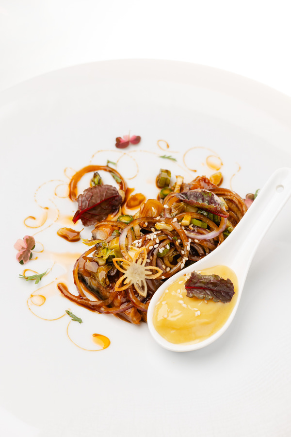 CARPACCIO DI ANGUILLA UNAGI NO KABAYAKI