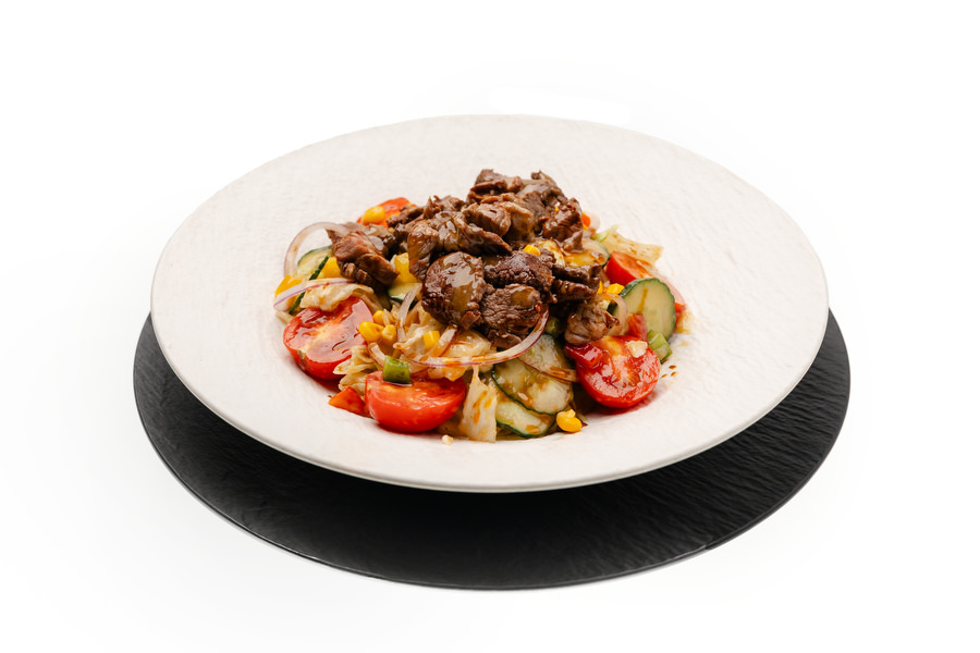 INSALATA MESSICANA CON MANZO AFFUMICATO